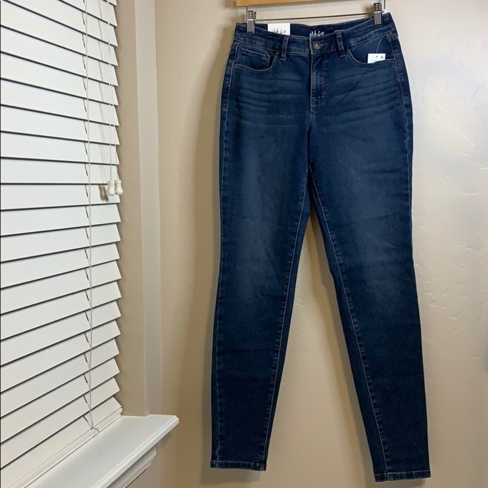 Style & Co Curvy Skinny Leg Jean 4 Long